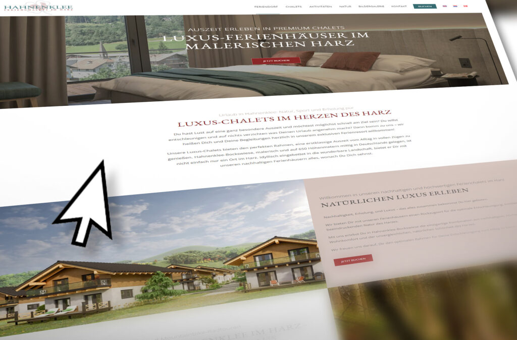 Bild Startseite https://hahnenklee-ferienchalets.de
